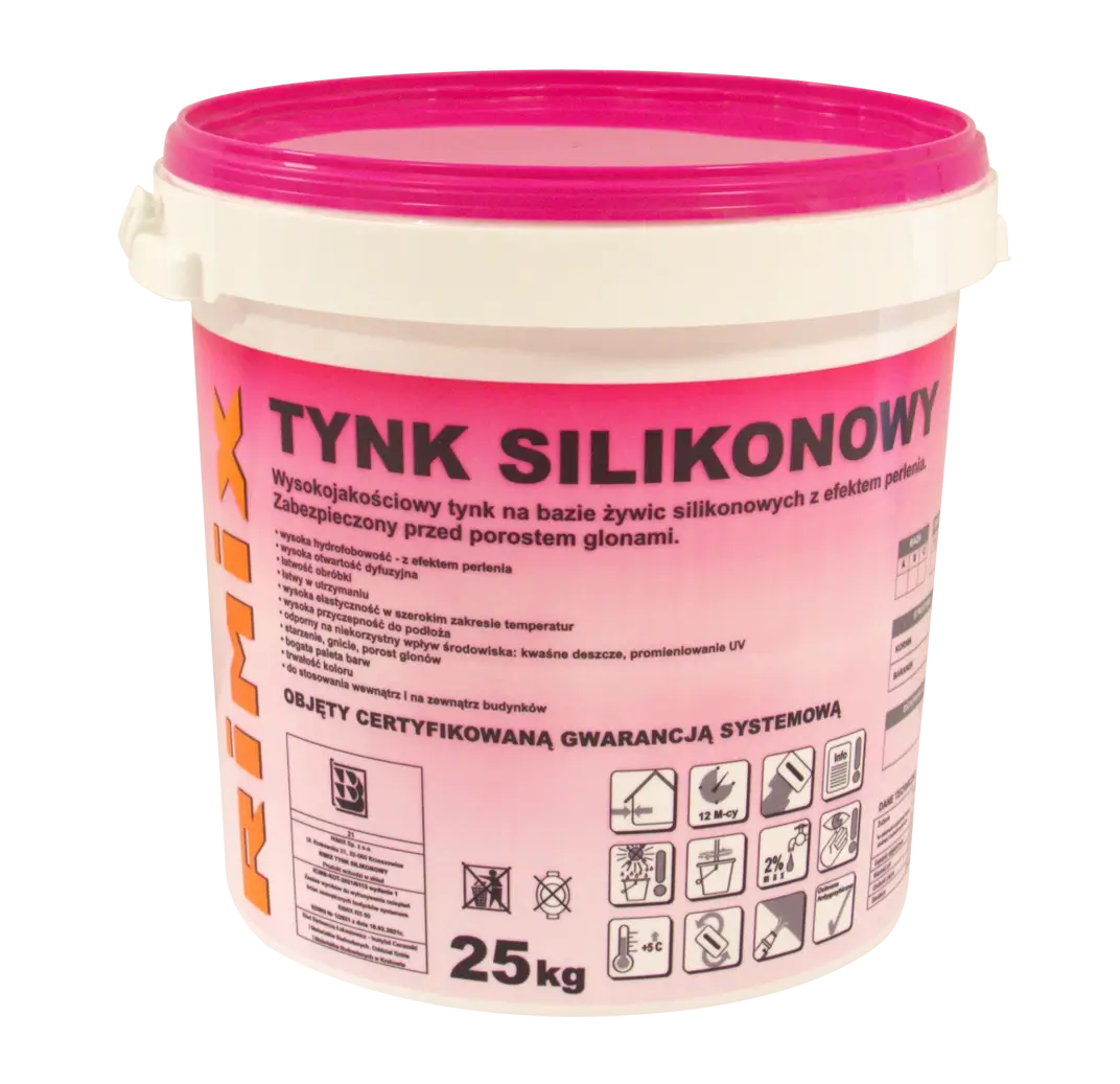 Tynki silikonowy